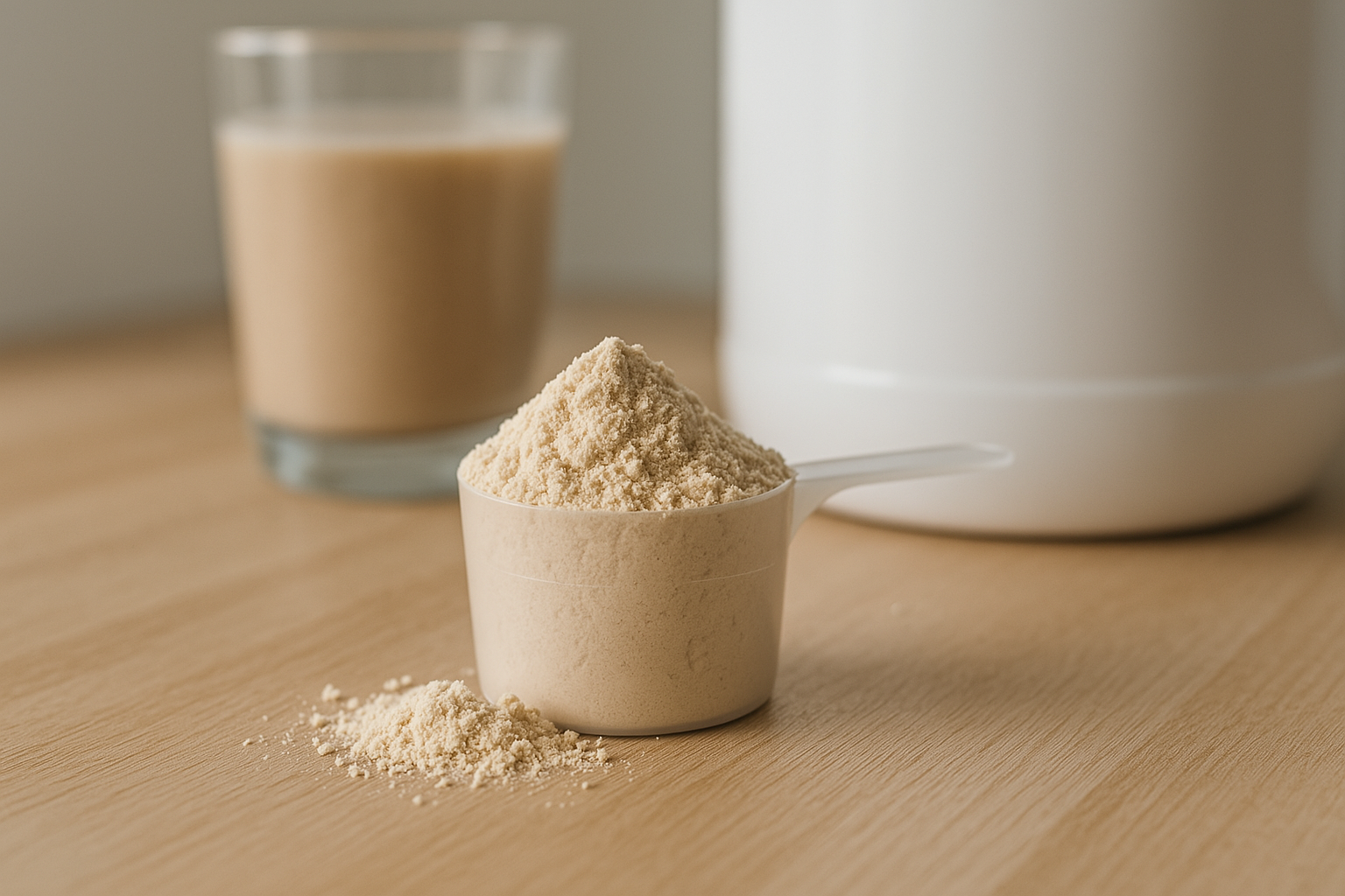 Hur mycket är en skopa proteinpulver?