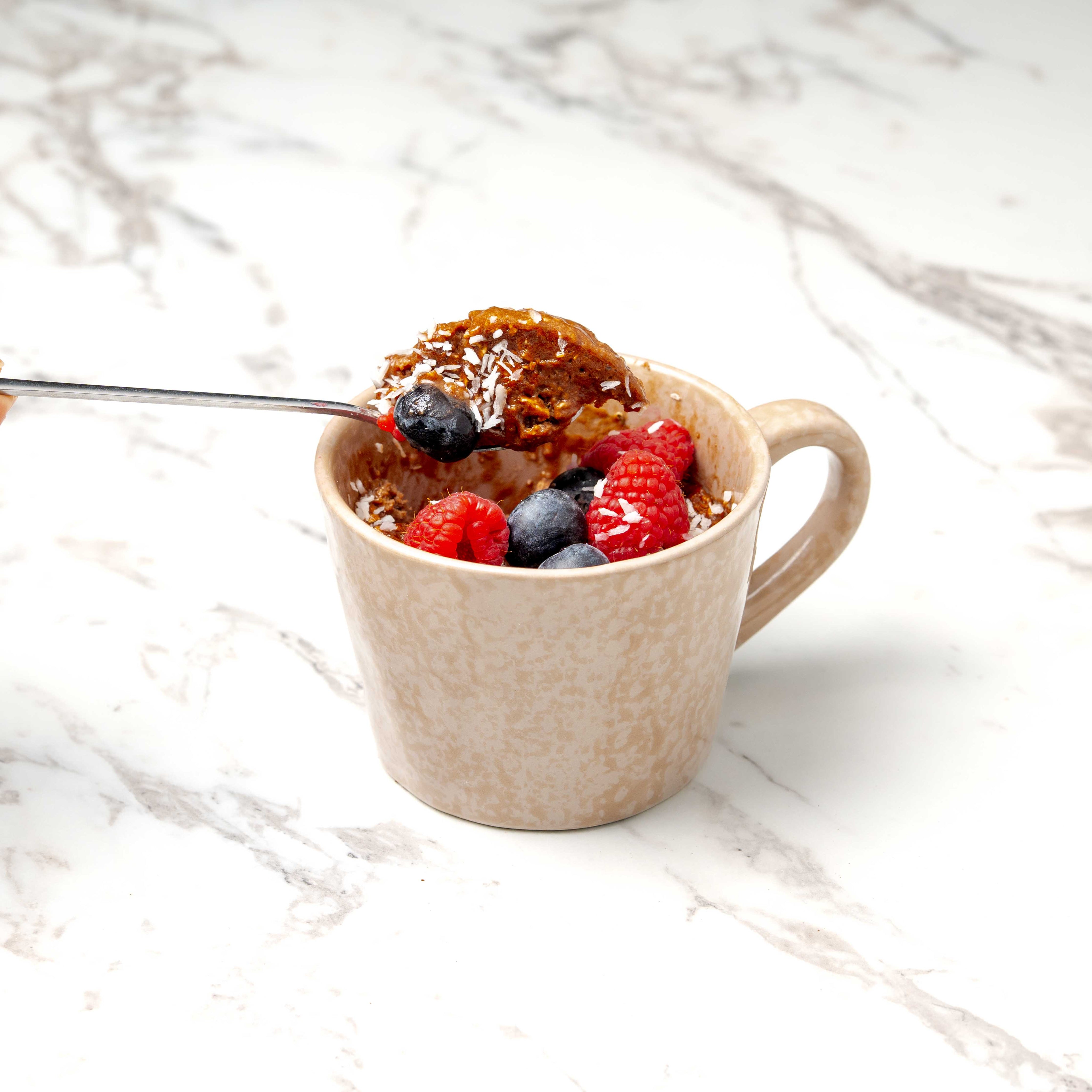 Chocolate Mug Cake – på 60 sekunder