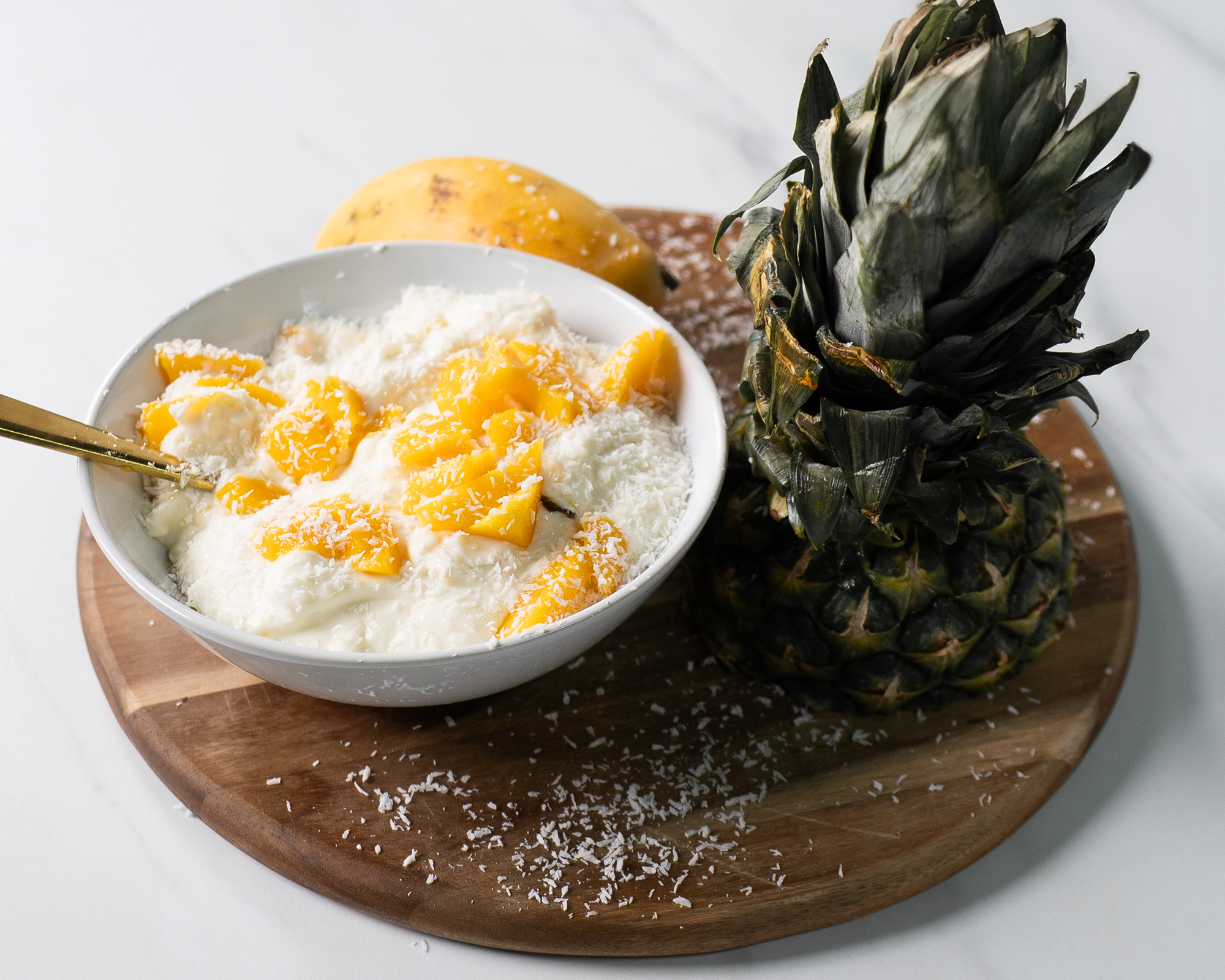 Exotic Colada – Proteinrik tropisk yoghurtbowl