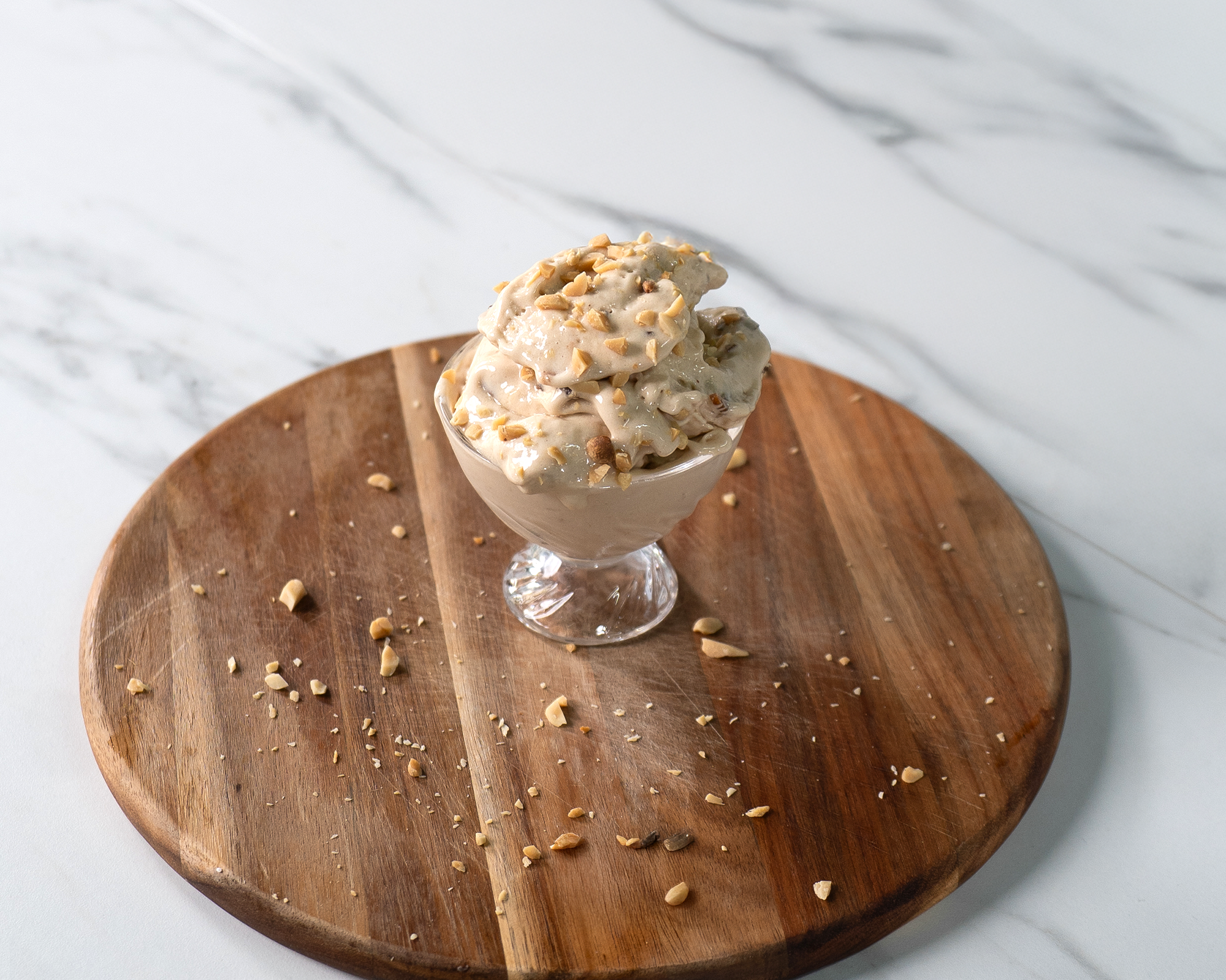 Proteinrik Salted Caramel Glass